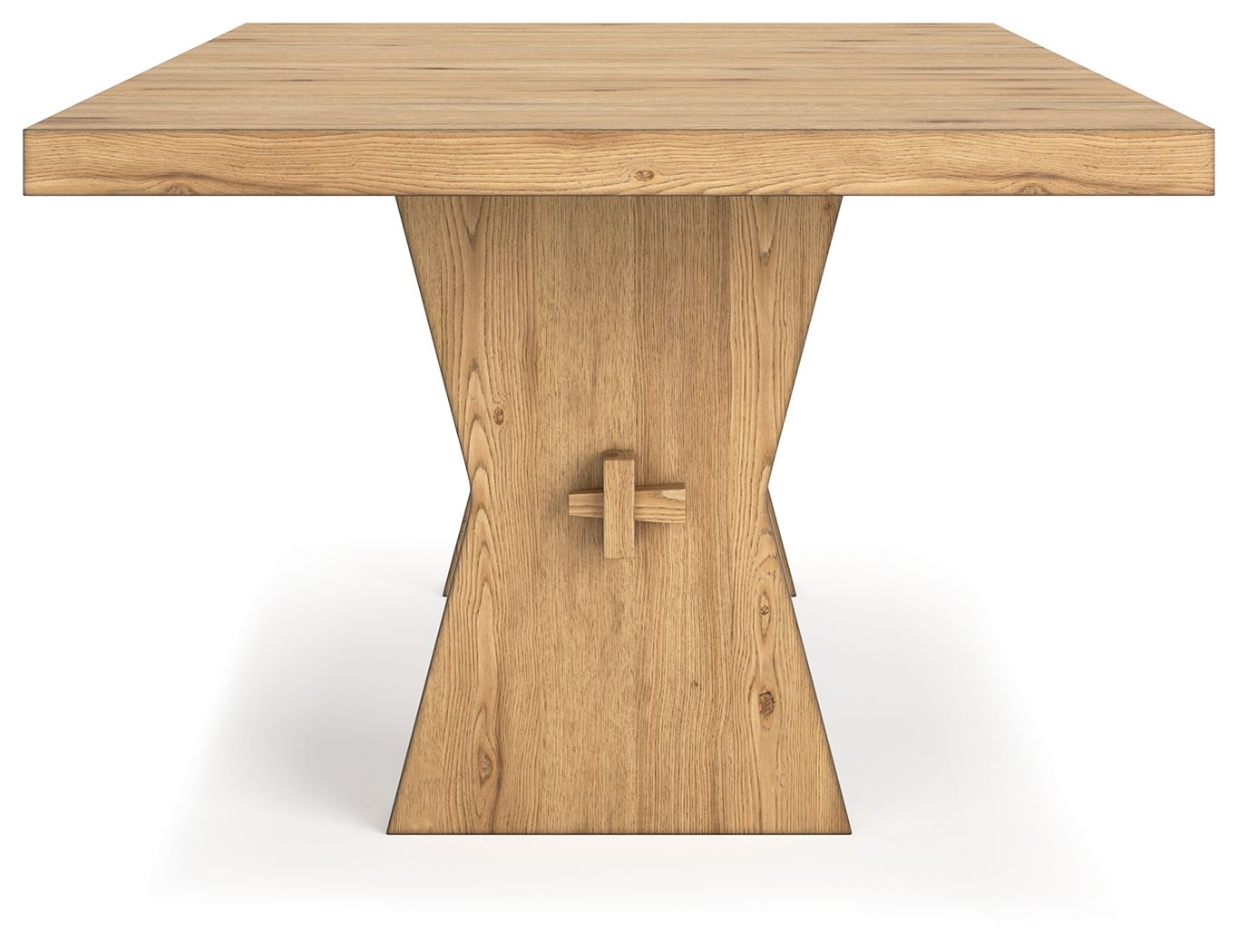 Galliden - Light Brown - Rectangular Dining Room Table - Hornell Furniture Outlet