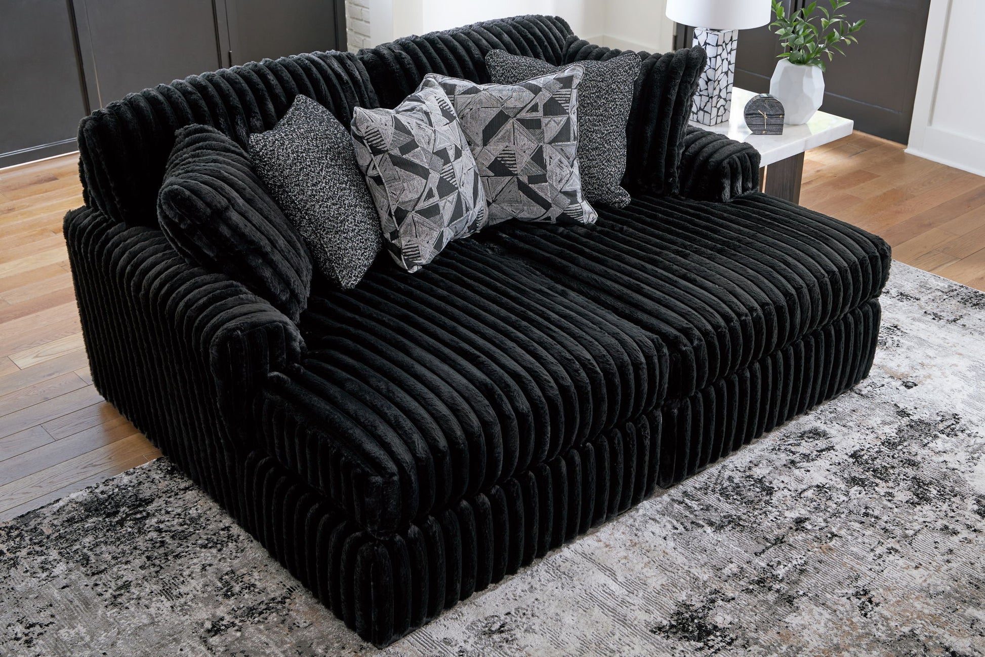 Midnight - Madness - Sectional - Hornell Furniture Outlet