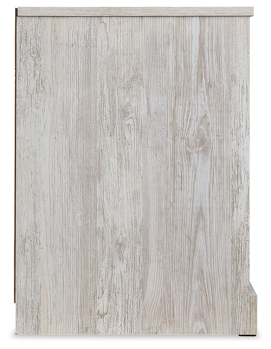 Paxberry - One Drawer Night Stand - Whitewash - Hornell Furniture Outlet