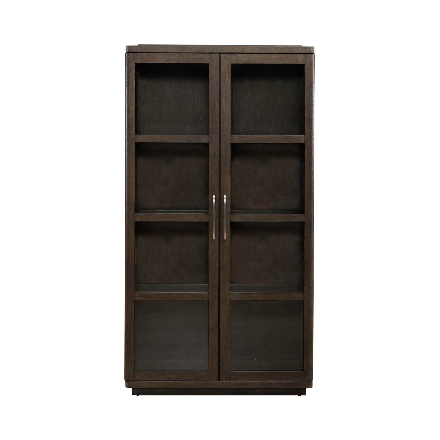 Cascade Falls - Display Cabinet - Satin Espresso - Hornell Furniture Outlet