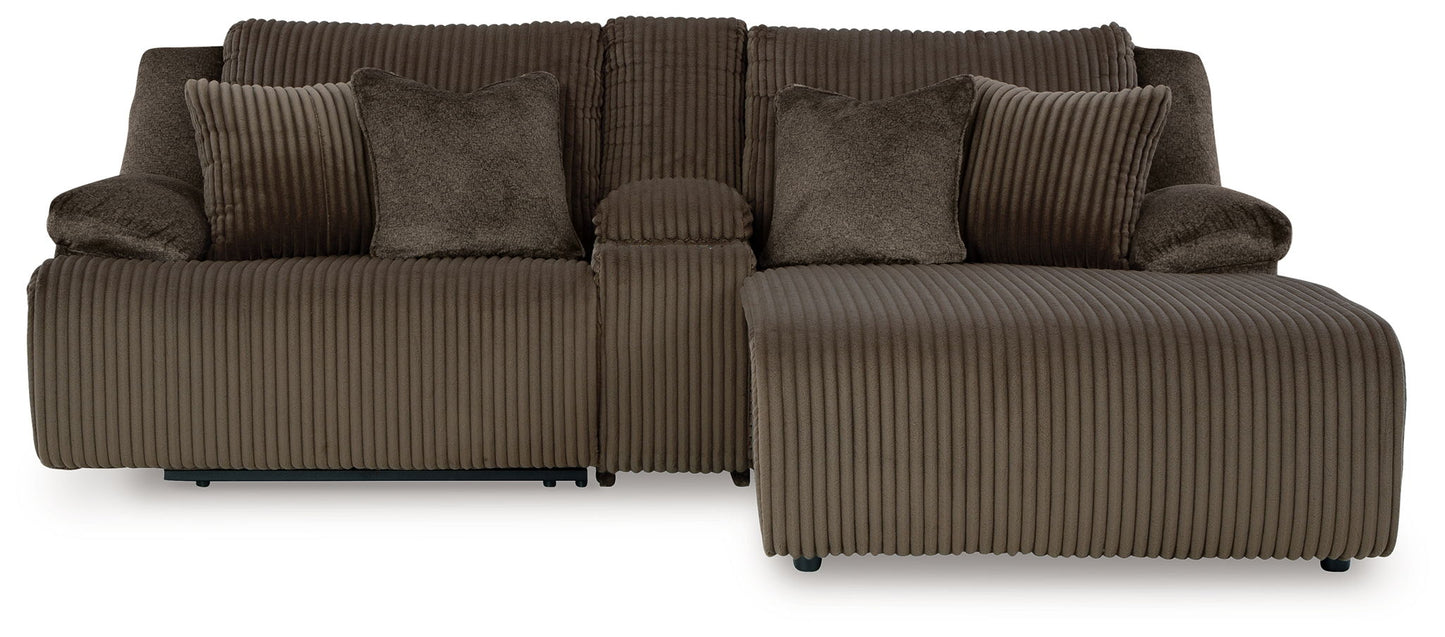 Top Tier - Reclining Sectional - Hornell Furniture Outlet