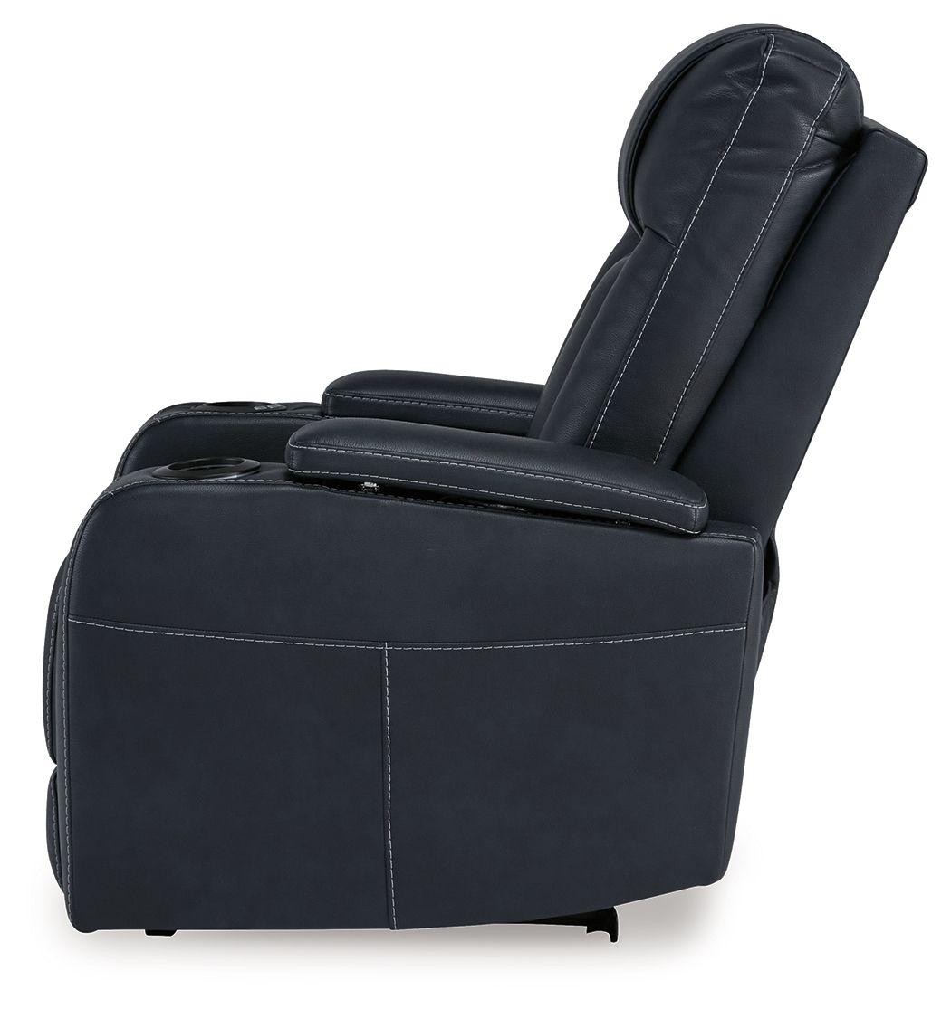 Feazada - Power Recliner With Adj Headrest - Hornell Furniture Outlet