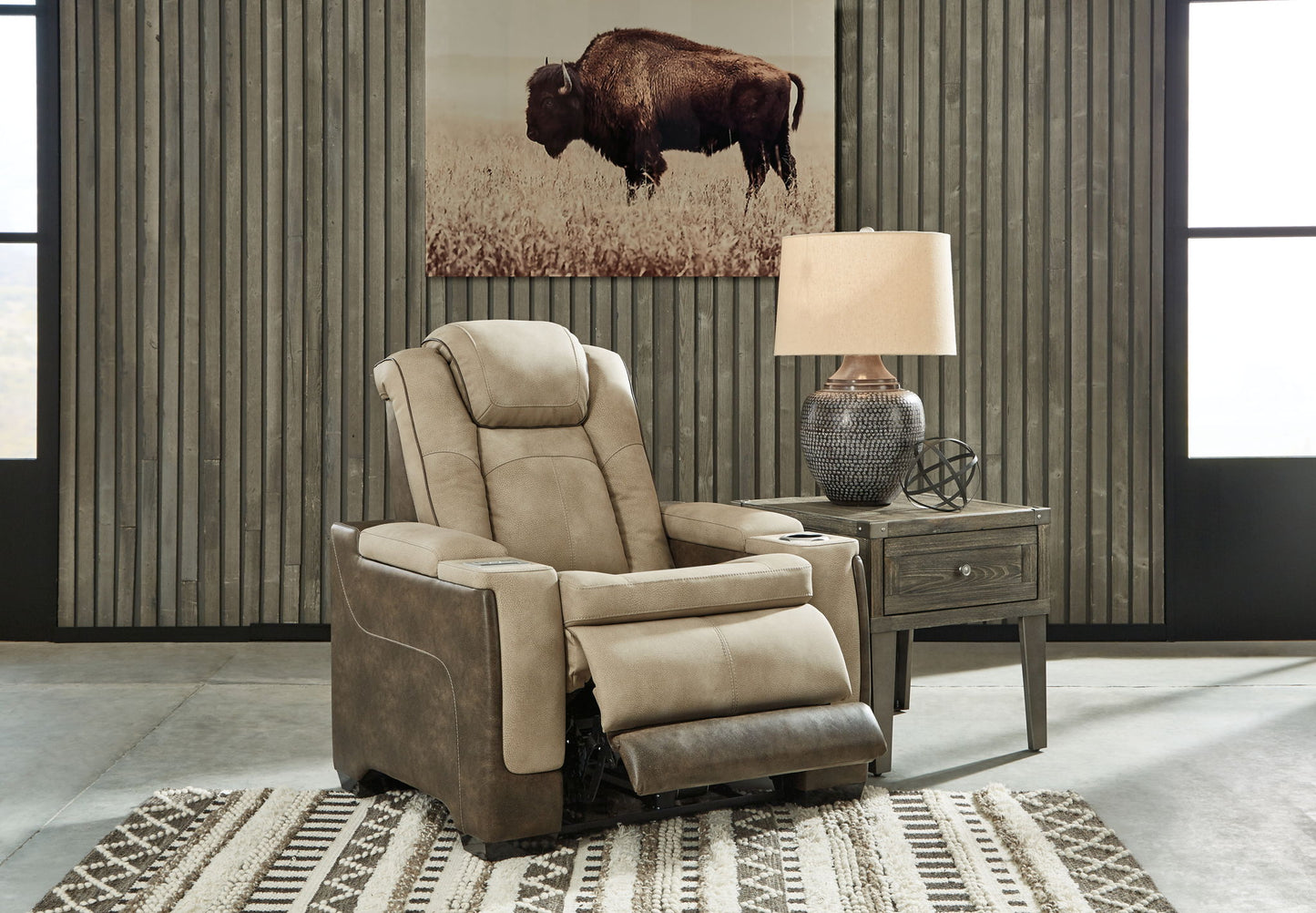 Next - gen Durapella - Pwr Recliner/Adj Headrest - Hornell Furniture Outlet
