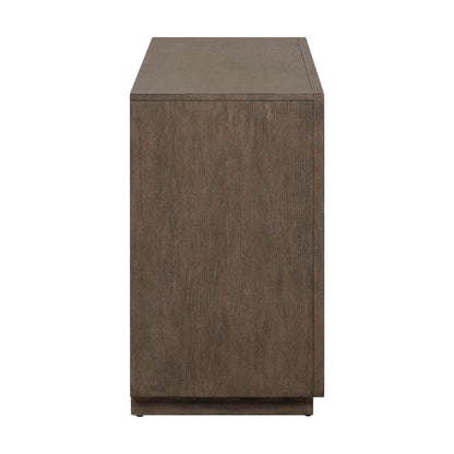 Aspen Sky - 78" TV Console - Weathered Saddle Brown - Hornell Furniture Outlet