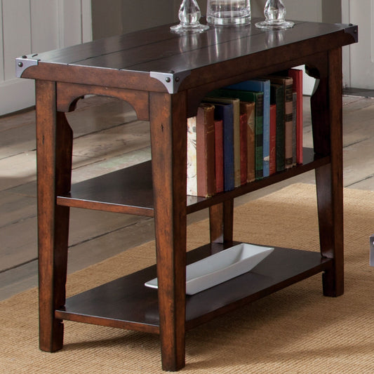 Aspen Skies - Chair Side Table - Hornell Furniture Outlet