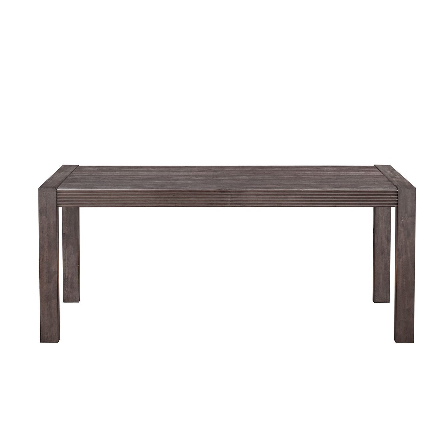 Modern Edge - Rectangular Leg Table - Brown - Hornell Furniture Outlet