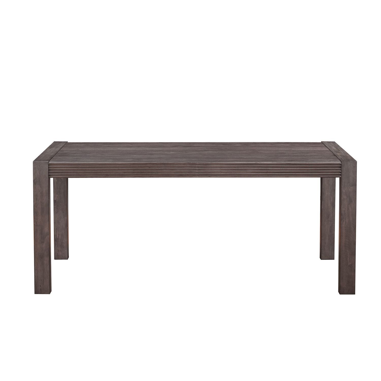 Modern Edge - Rectangular Leg Table - Brown - Hornell Furniture Outlet
