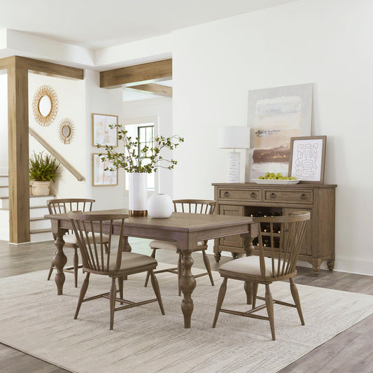 Americana Farmhouse - Rectangular Table Set - Hornell Furniture Outlet