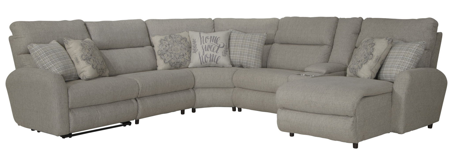 McPherson - Reclining Sectional - Hornell Furniture Outlet