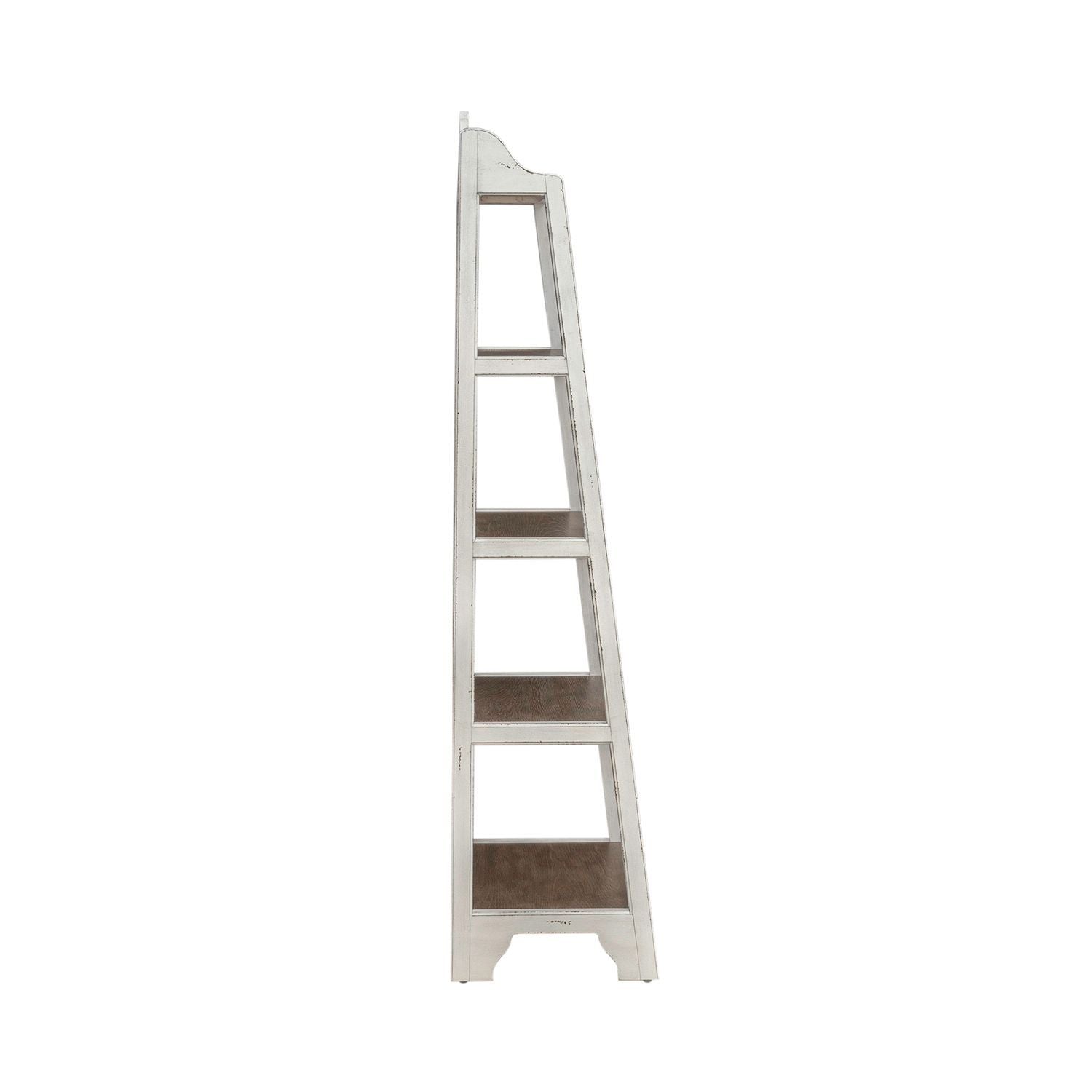 Magnolia Manor - Leaning Pier Bookcase - Hornell Furniture Outlet