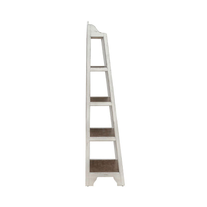 Magnolia Manor - Leaning Pier Bookcase - Hornell Furniture Outlet