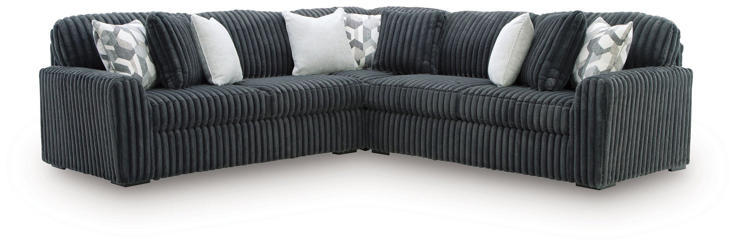 Midnight - Madness - Sectional - Hornell Furniture Outlet