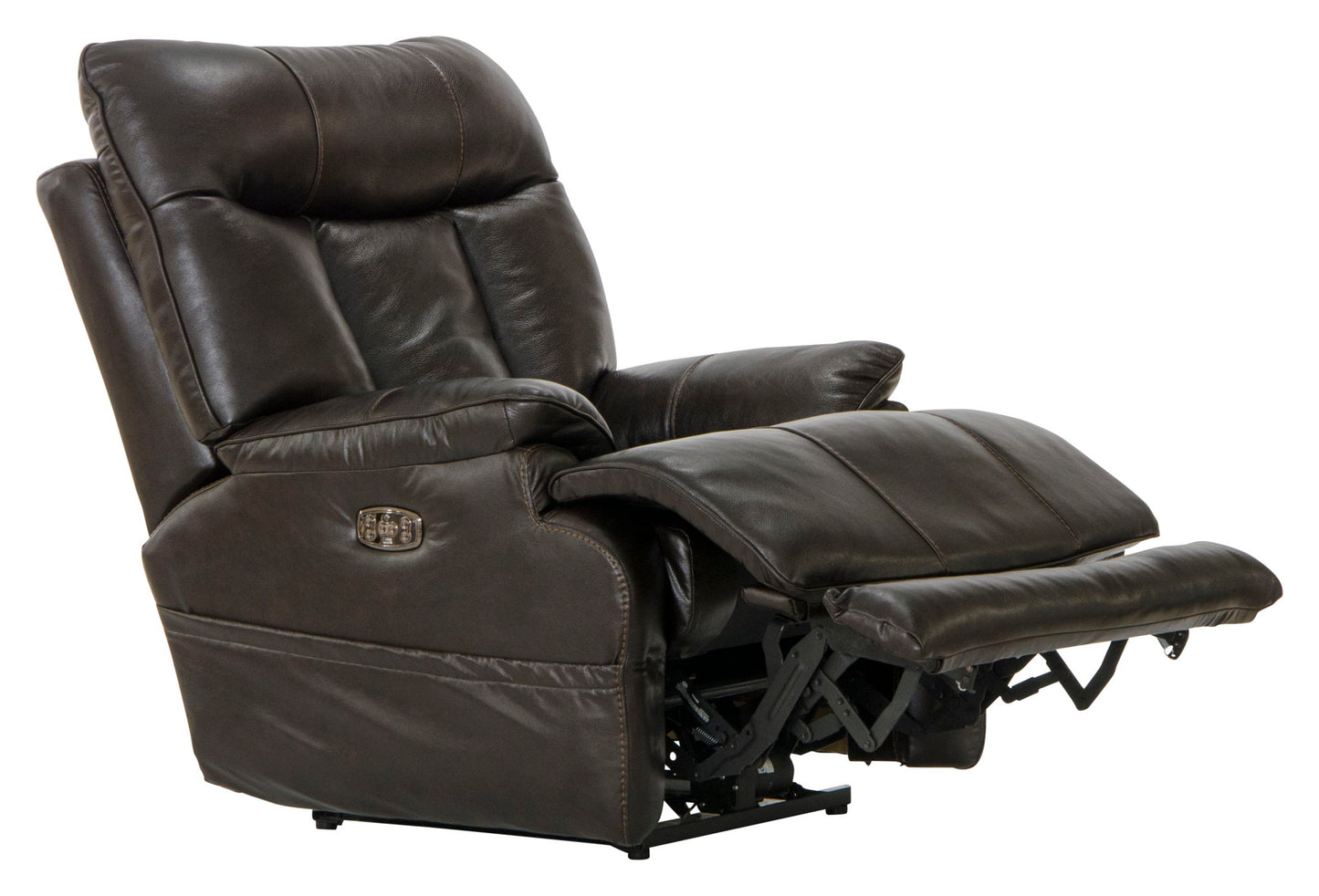 Naples - Power Headrest With Lumbar Power Lay Flat Recliner - Hornell Furniture Outlet