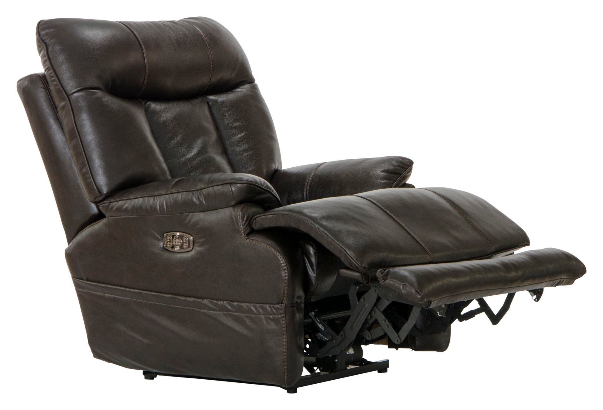 Naples - Power Headrest With Lumbar Power Lay Flat Recliner - Hornell Furniture Outlet