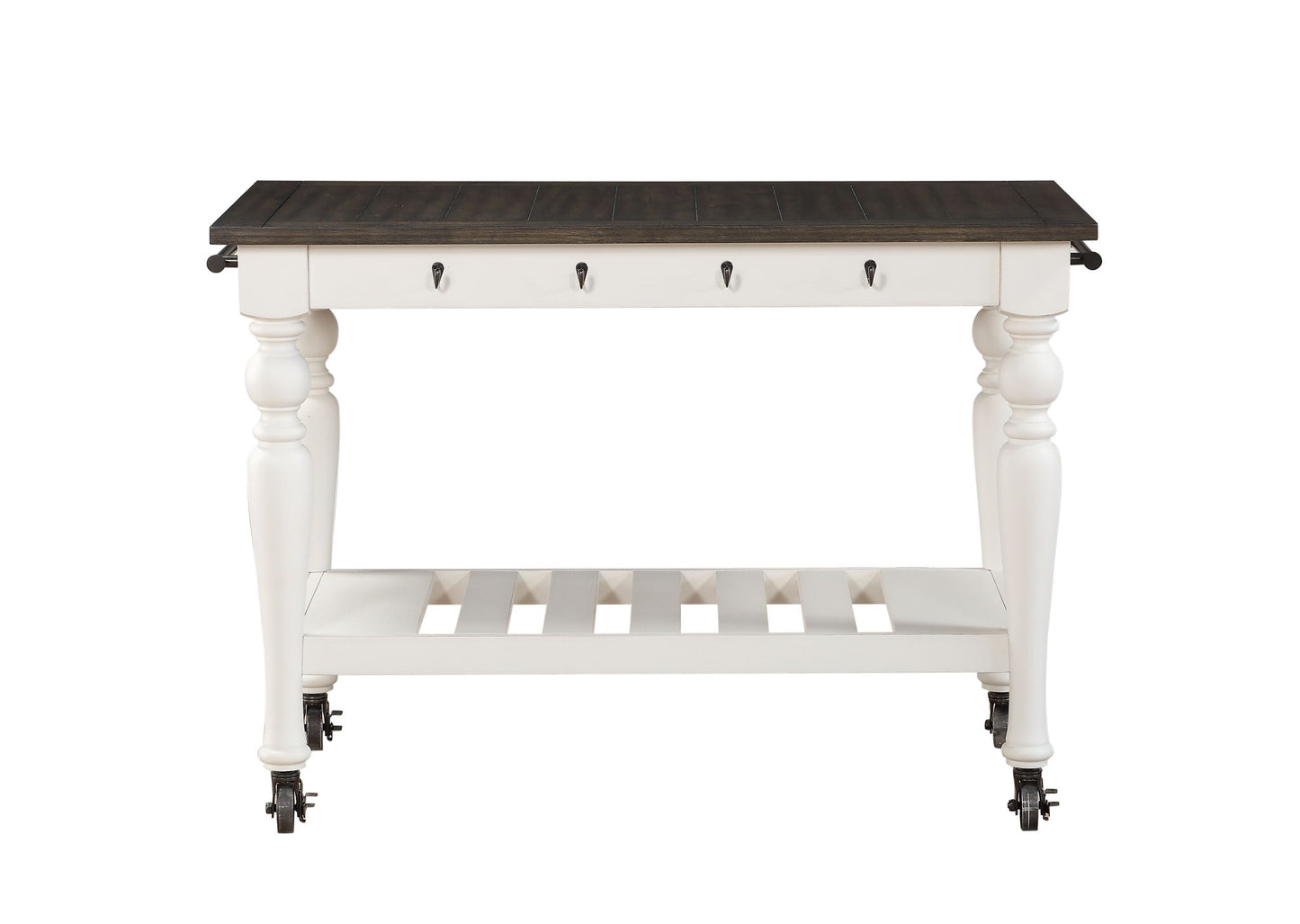 Joanna - Kitchen Cart - Two Tone - Hornell Furniture Outlet