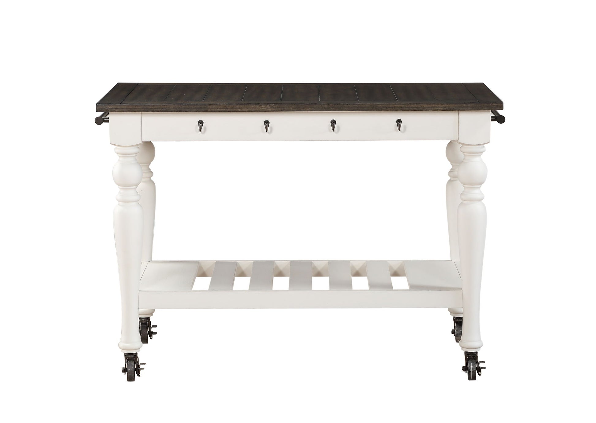 Joanna - Kitchen Cart - Two Tone - Hornell Furniture Outlet