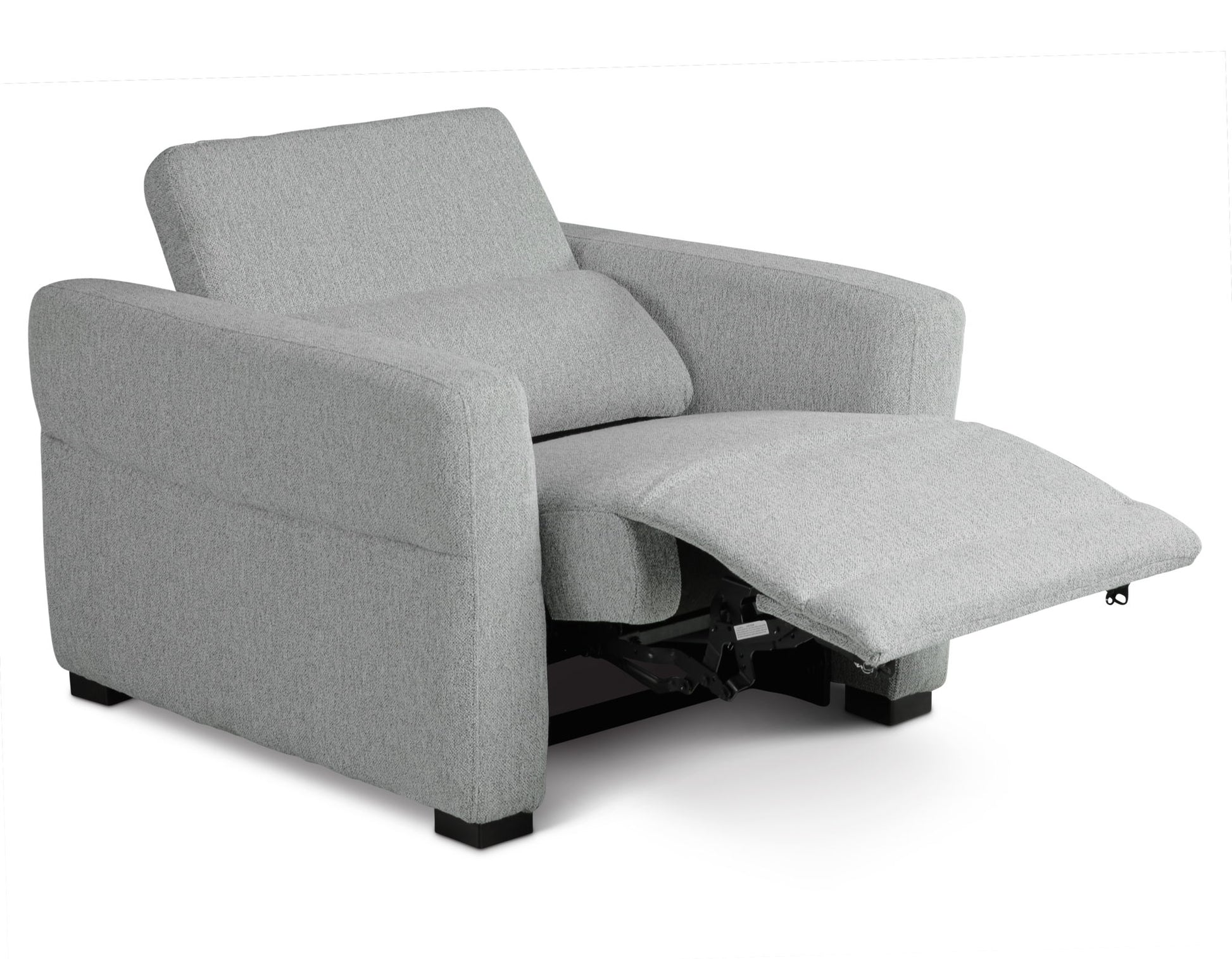 Isla - Dual Power Recliner - Dark Gray - Hornell Furniture Outlet