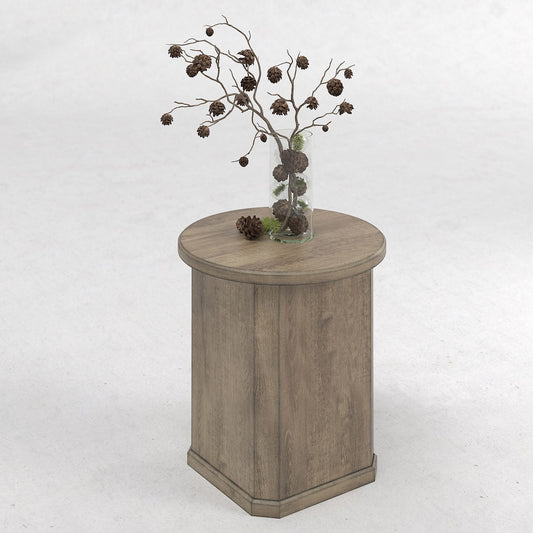 Proximity Place - Rectangular End Table - Light Brown - Hornell Furniture Outlet