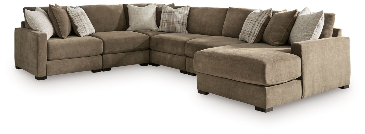 Camellia - Court - Sectional - Hornell Furniture Outlet