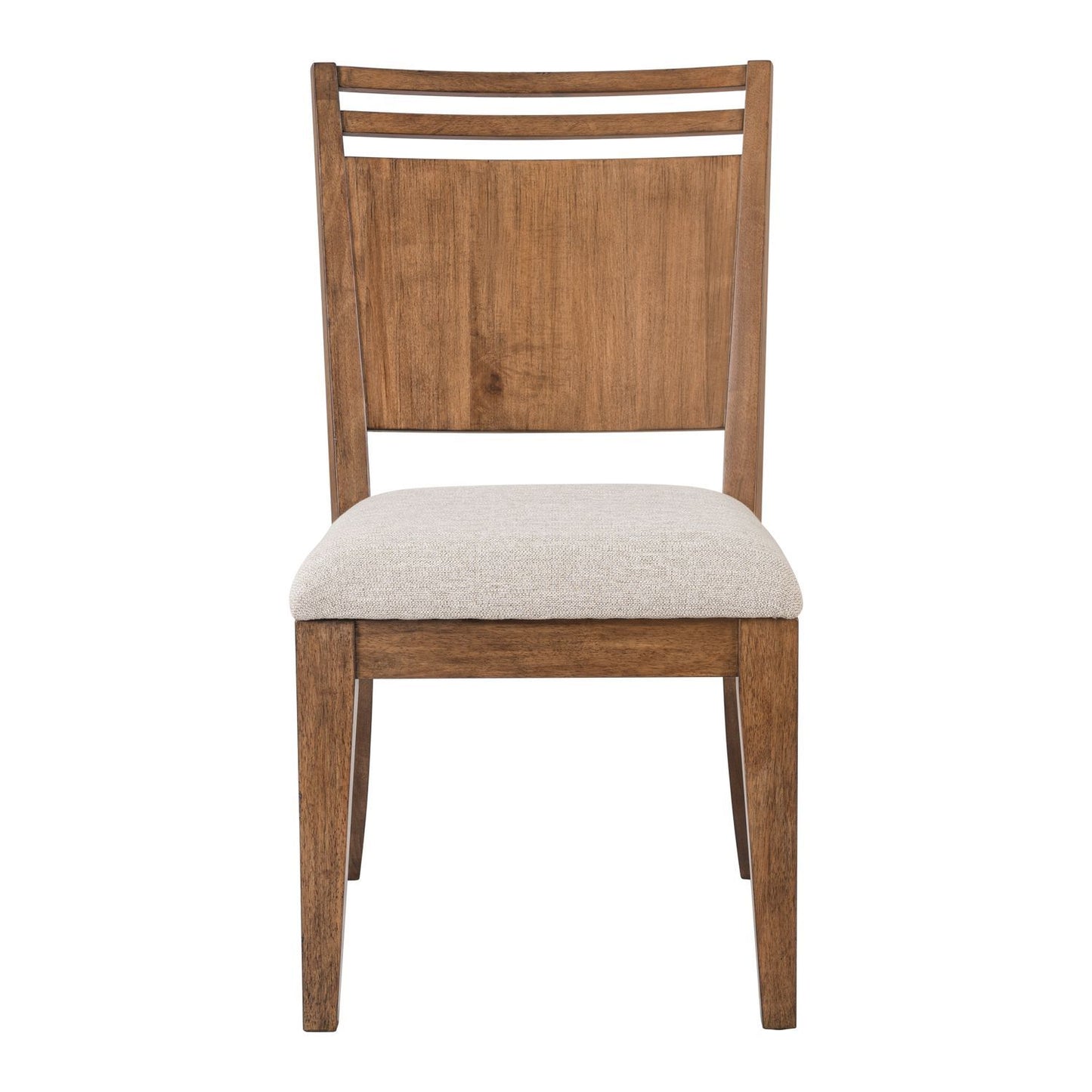 Shaker Lakes - Panel Back Side Chair (RTA) - Harvest Brown - Hornell Furniture Outlet