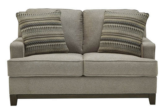 Kaywood - Granite - Loveseat - Hornell Furniture Outlet