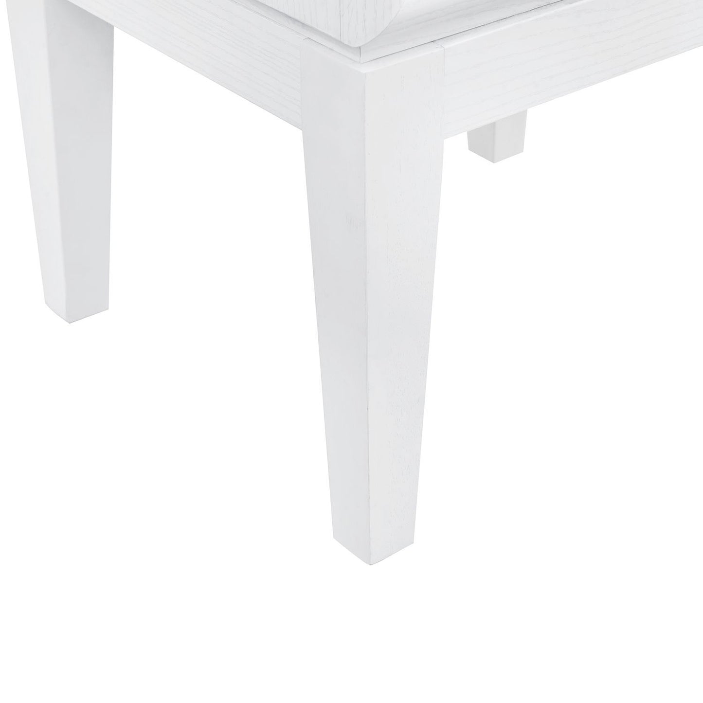 Reflections - 3 Piece Vanity Set - Pearl White & Rhinestone - Hornell Furniture Outlet