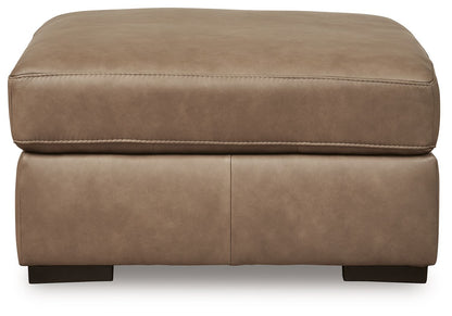 Veronella - Oversized Accent Ottoman - Sahara - Hornell Furniture Outlet