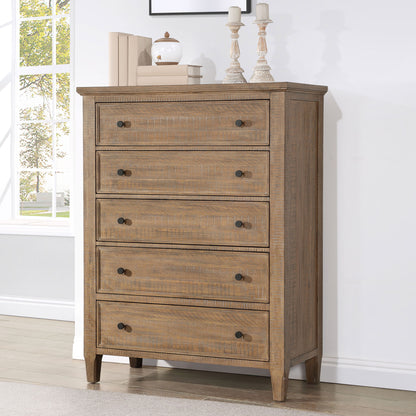 Riverdale - Drawer Chest - Dark Brown - Hornell Furniture Outlet