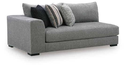 Creston Heights - LAF Corner Chaise - Smolder