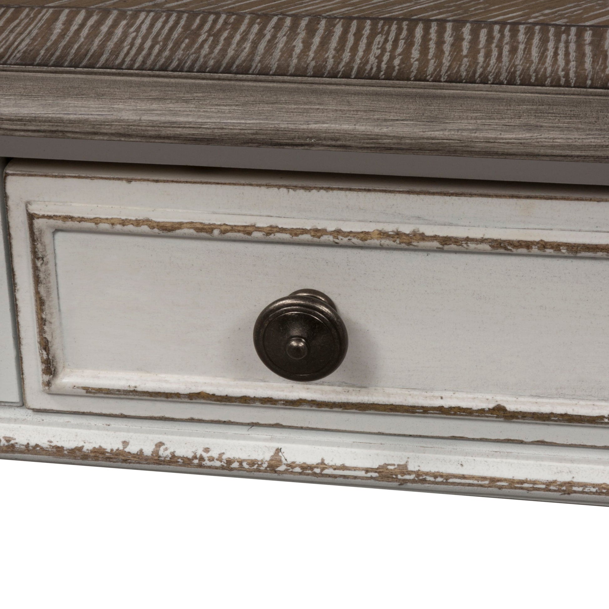 Magnolia Manor - Rectangular Cocktail Table - White - Hornell Furniture Outlet