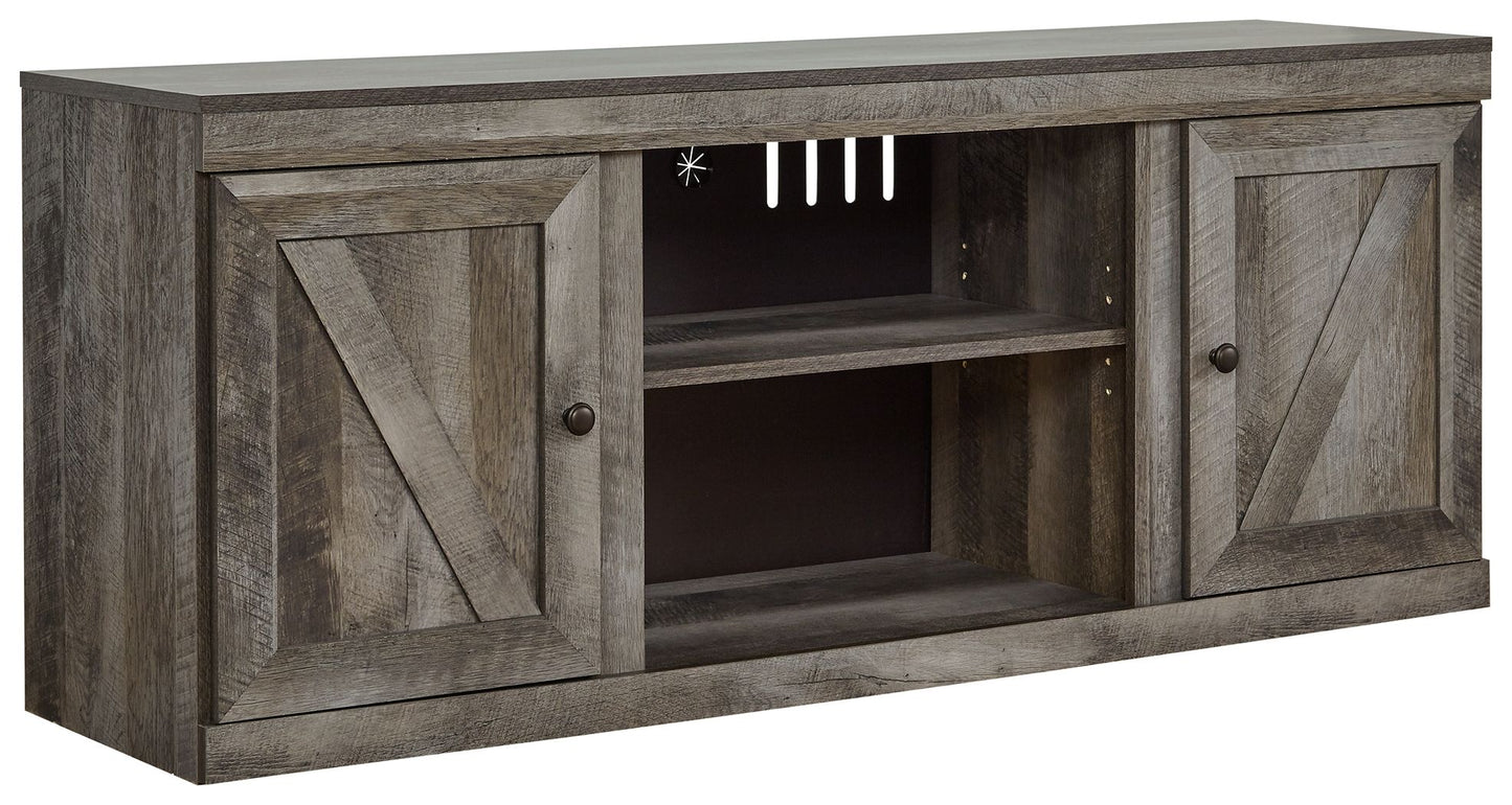 Wynnlow - TV Stand With Fireplace Option - Hornell Furniture Outlet
