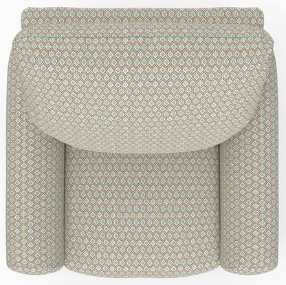 Magnolia - Accent Chair - Sky - Hornell Furniture Outlet