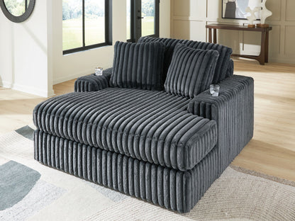 Midnight - Madness - Oversized Chaise - Hornell Furniture Outlet