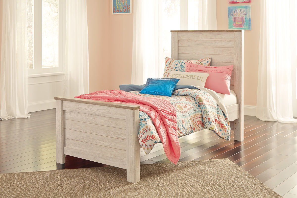 Willowton - Panel Bed - Hornell Furniture Outlet