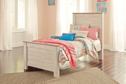 Willowton - Panel Bed - Hornell Furniture Outlet