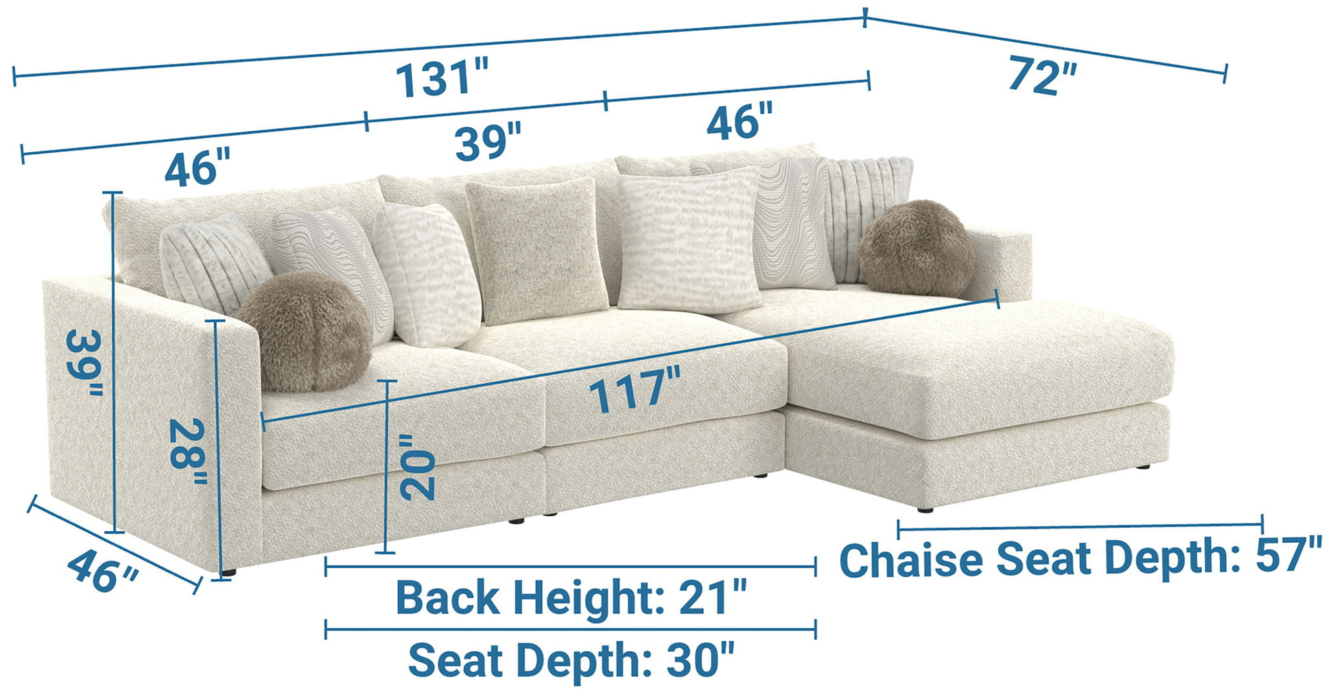 Ritzy - Modular Sofa - Hornell Furniture Outlet