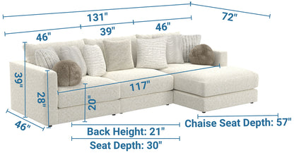 Ritzy - Modular Sofa - Hornell Furniture Outlet