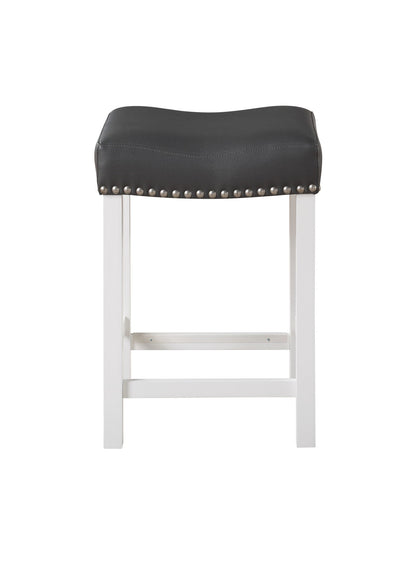 Zermatt - Counter Stool (Set of 2) - White - Hornell Furniture Outlet