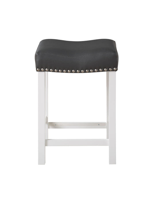 Zermatt - Counter Stool (Set of 2) - White - Hornell Furniture Outlet