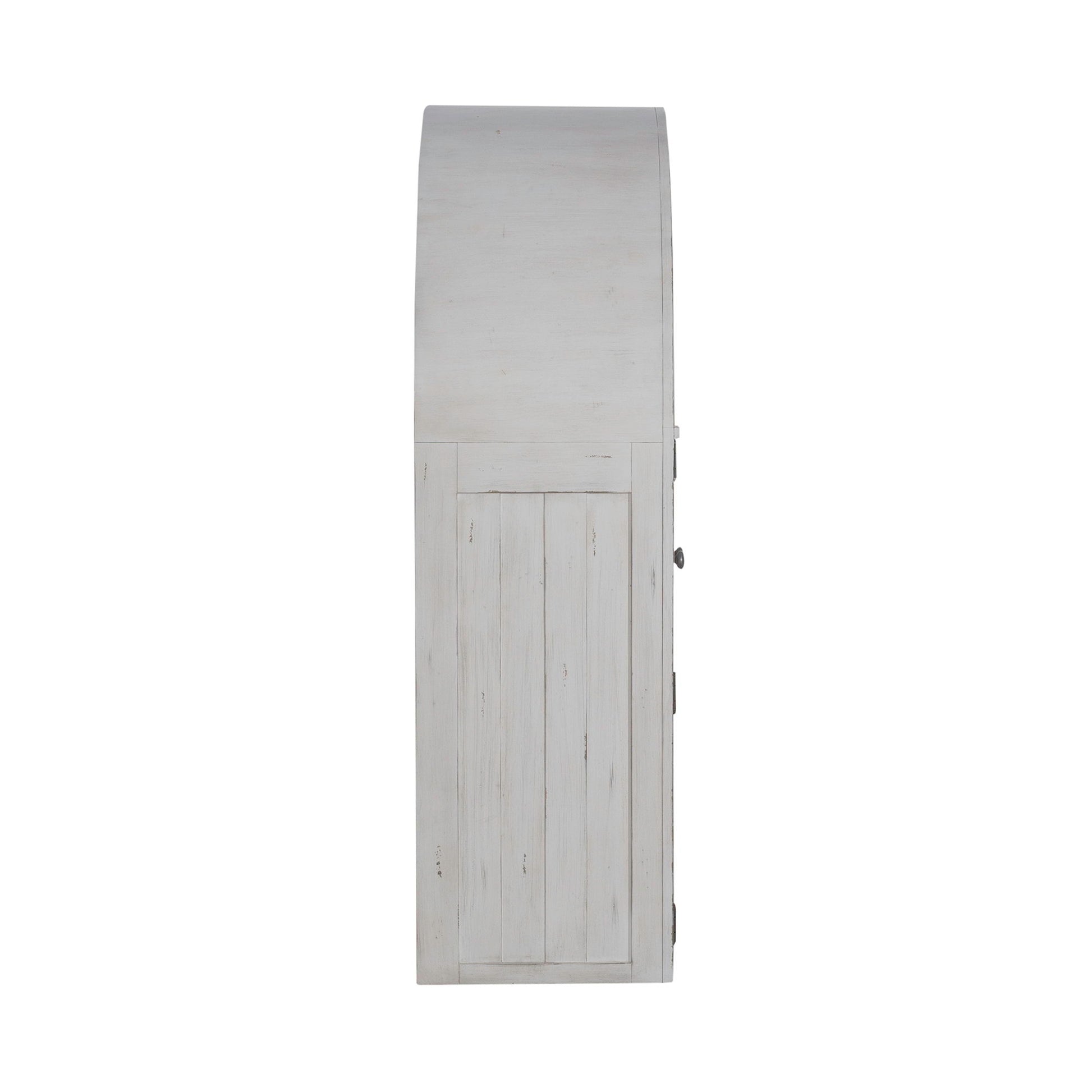 River Place - Curio Hutch - White - Hornell Furniture Outlet