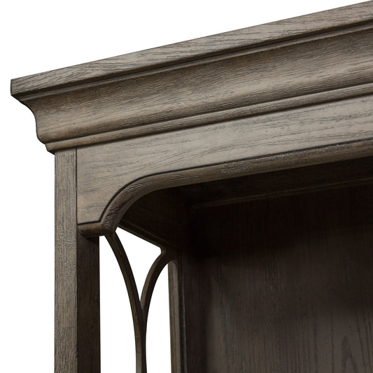 Simply Elegant - Credenza Hutch - Light Brown - Hornell Furniture Outlet