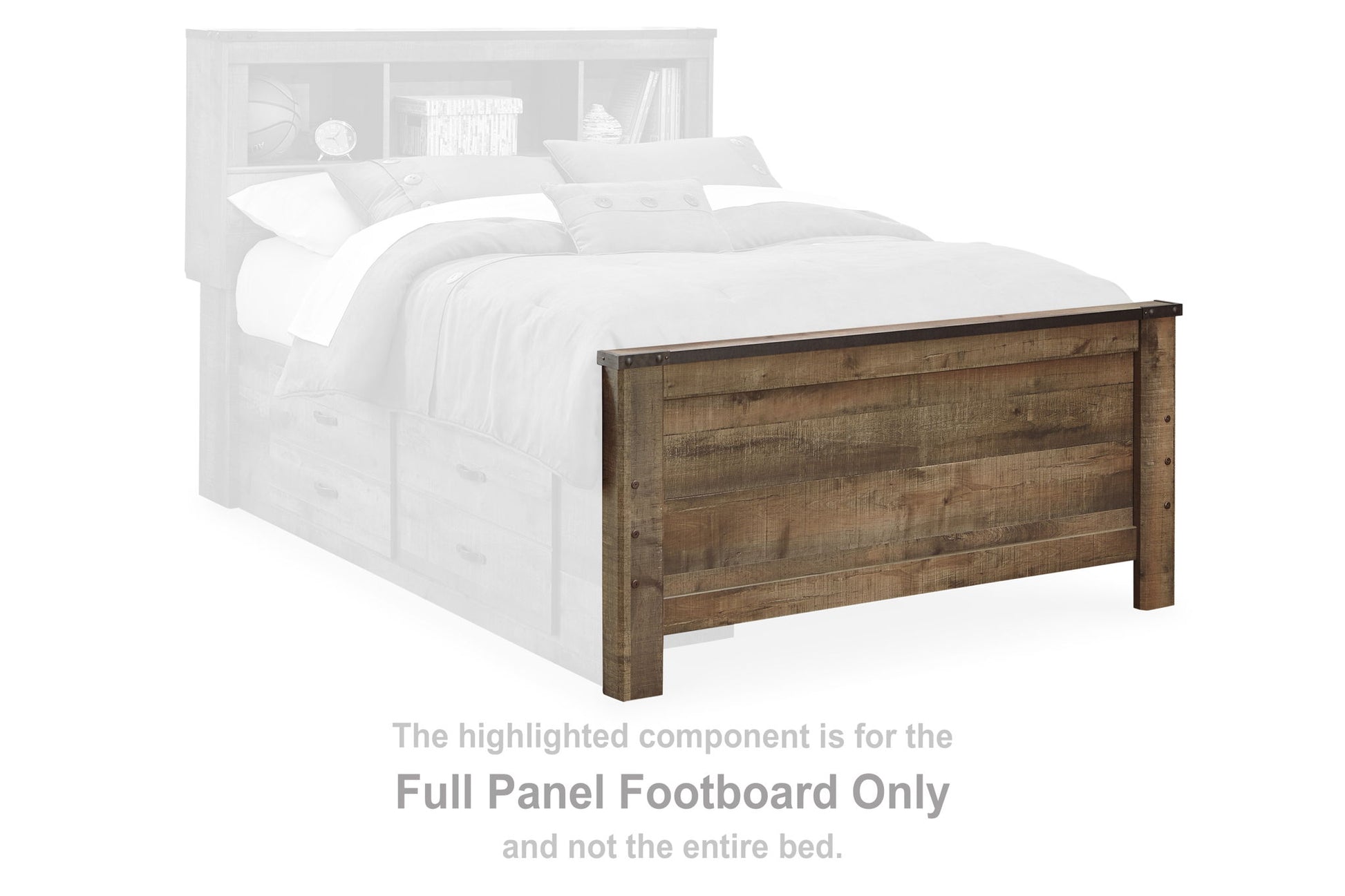 Trinell - Bookcase Storage Bed - Hornell Furniture Outlet