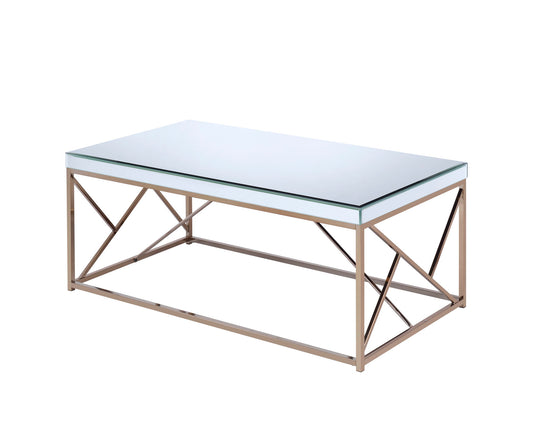 Evelyn - Cocktail Table - Beige - Hornell Furniture Outlet