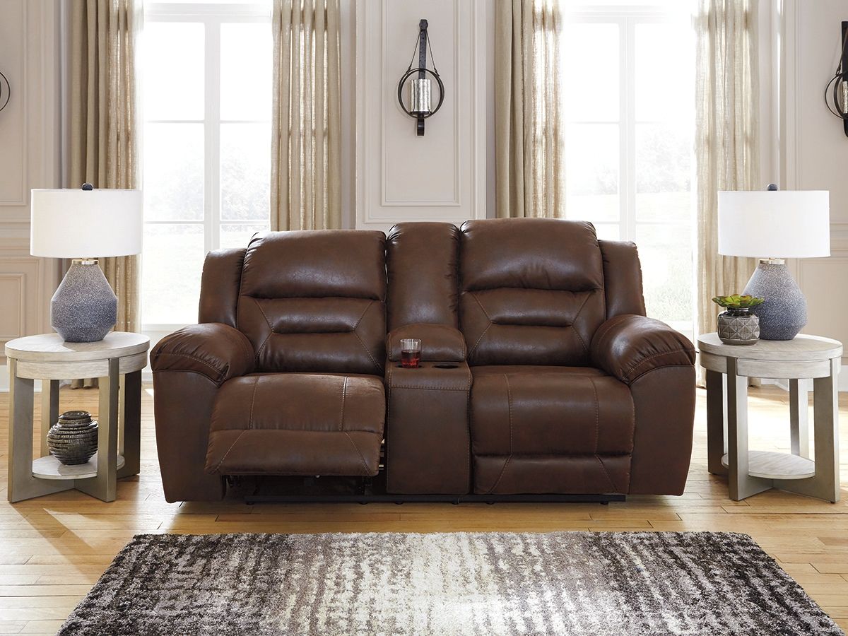 Stoneland - Reclining Loveseat - Hornell Furniture Outlet