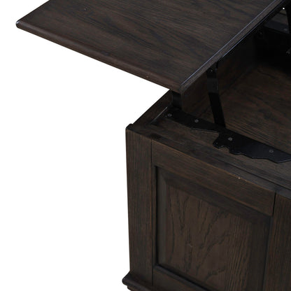 Wallace - Cocktail Table - Brown - Hornell Furniture Outlet