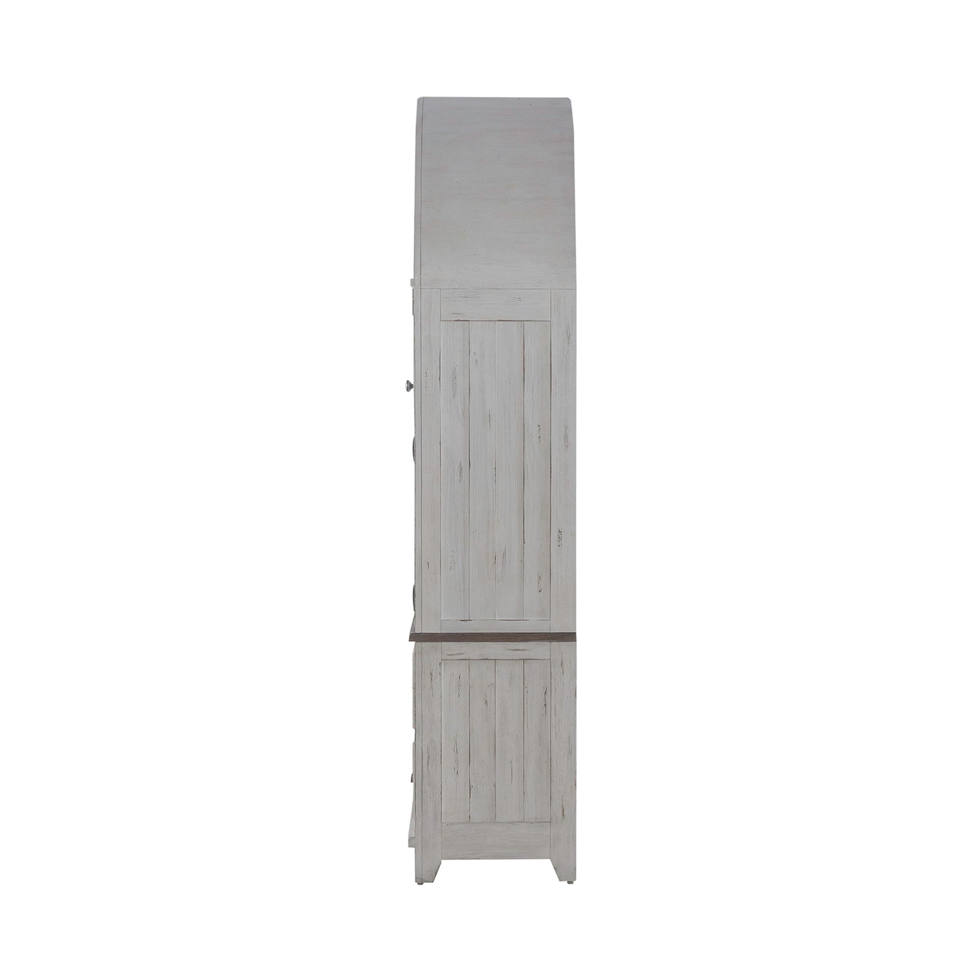 River Place - Curio Cabinet - White - Hornell Furniture Outlet
