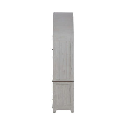 River Place - Curio Cabinet - White - Hornell Furniture Outlet