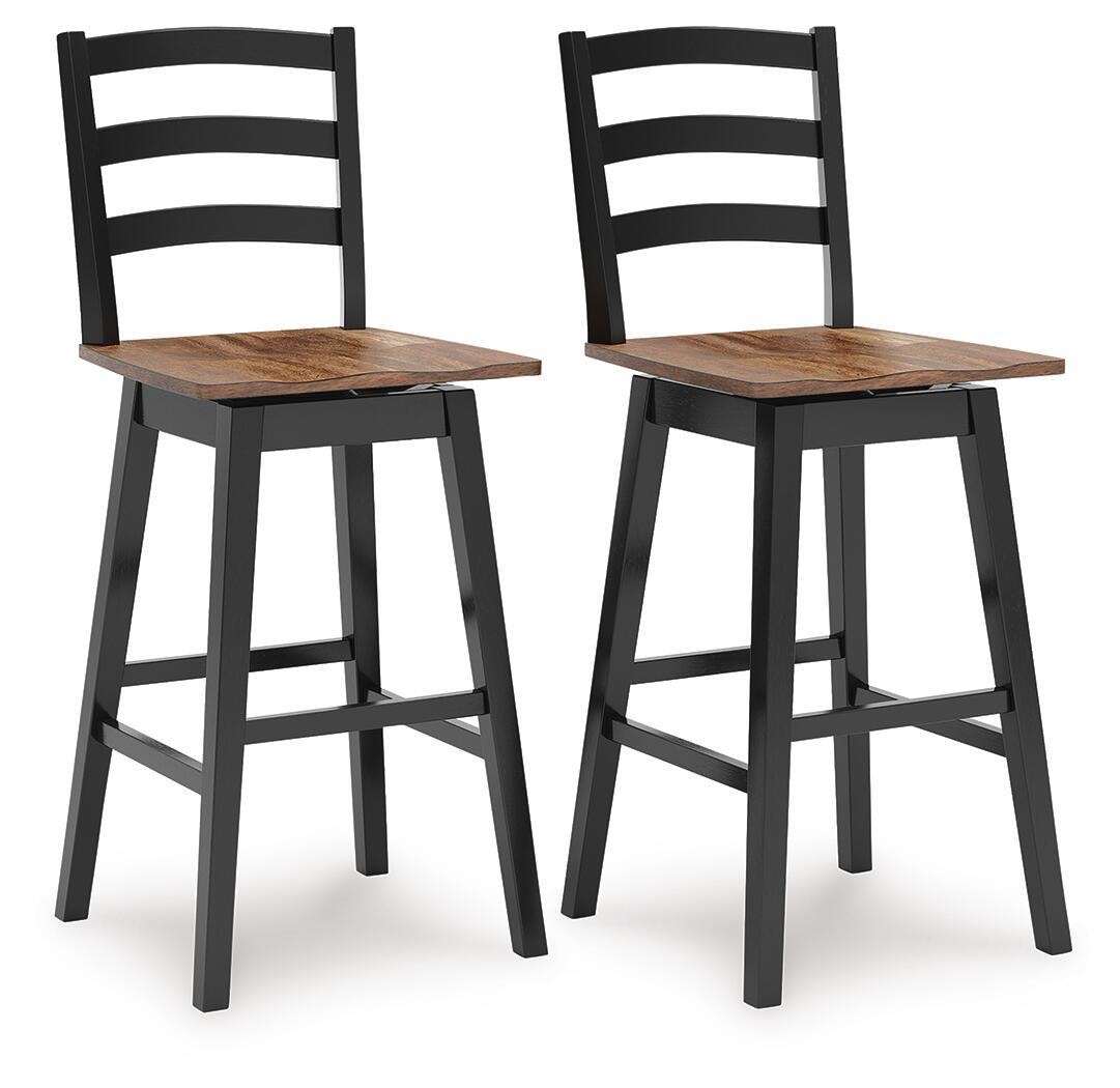 Wildenauer - Swivel Stool (Set of 2) - Hornell Furniture Outlet