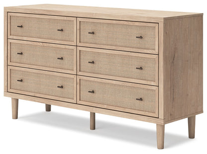 Cielden - Two - Tone - Six Drawer Dresser - Hornell Furniture Outlet