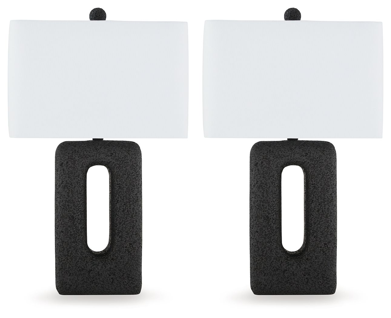 Wimmings - Black - Poly Table Lamp (Set of 2) - Hornell Furniture Outlet